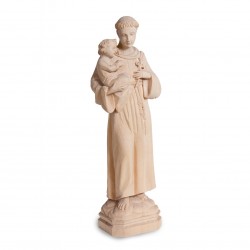 Dřevěná socha sv. Antonín 43 cm