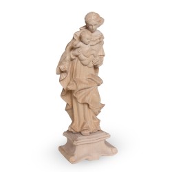 Dřevěná socha Panna Maria s...