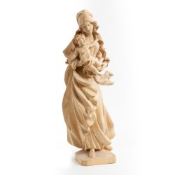 Dřevěná socha Panny Marie - 50 cm