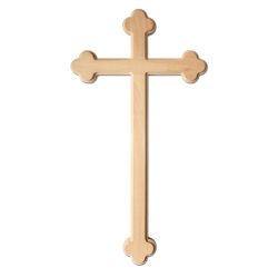 Dřevěný kříž na zeď, 40 cm,...
