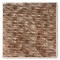 Zrození Venuše - dřevěný obraz